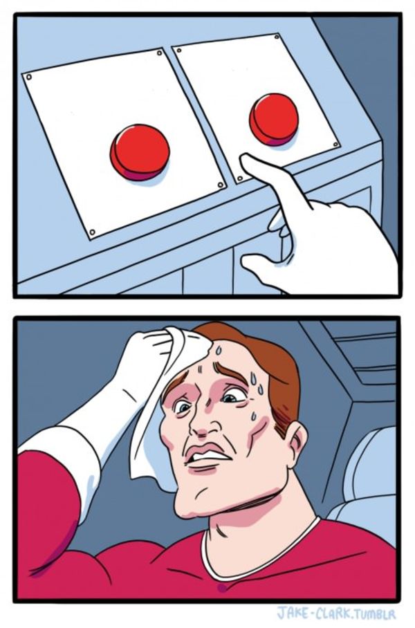 Decisions meme